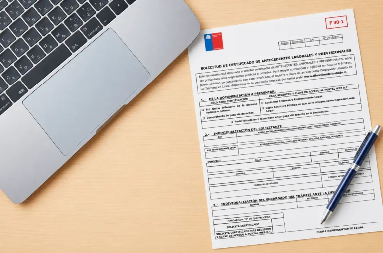 ¿Qué es el Formulario F30-1 y cuál es el proceso para solicitarlo ante la DT?